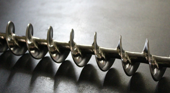 Schroef Auger Screw for Robust Industrial Conveying